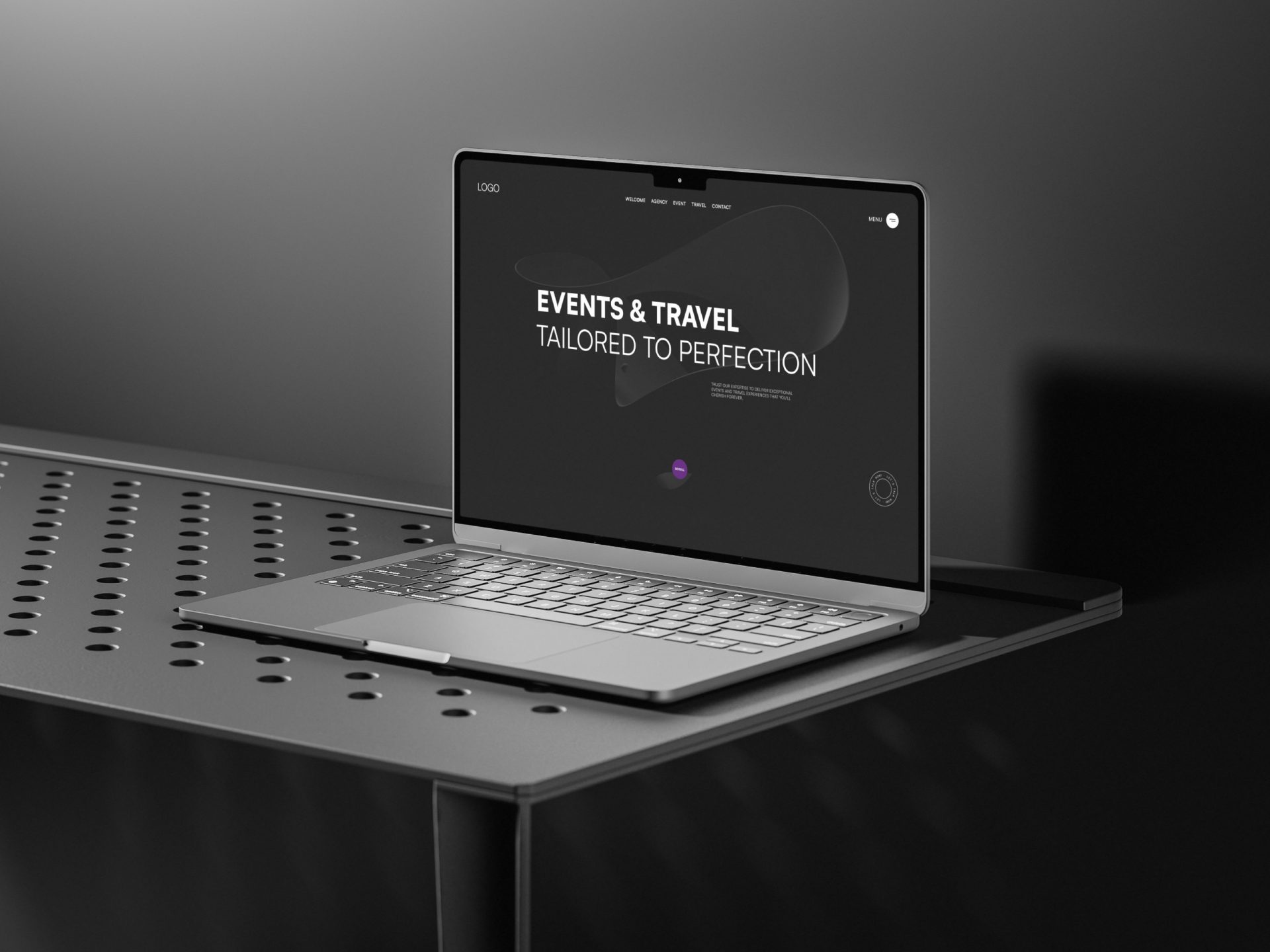 Events & Travel Landing Page